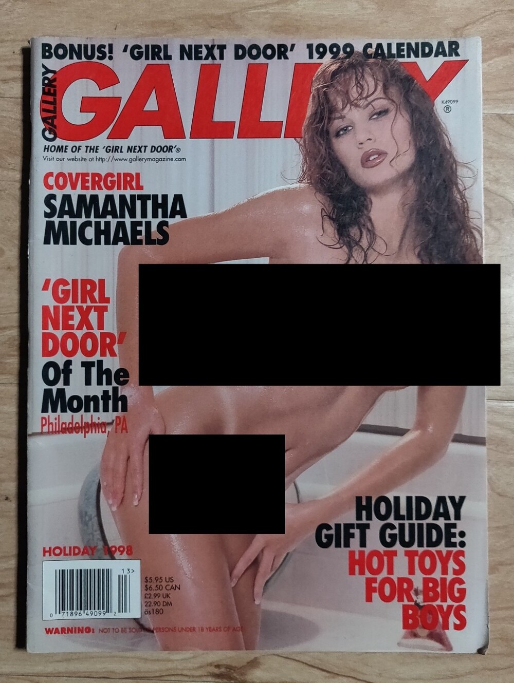 Gallery Magazine Holiday 1998